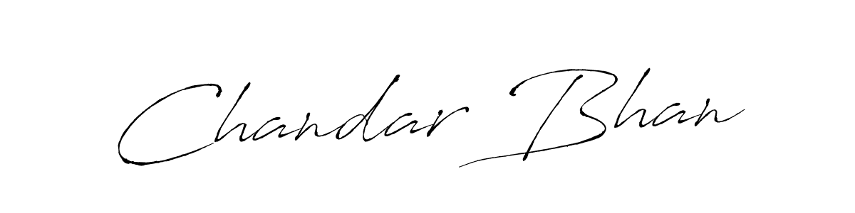 Use a signature maker to create a handwritten signature online. With this signature software, you can design (Antro_Vectra) your own signature for name Chandar Bhan. Chandar Bhan signature style 6 images and pictures png