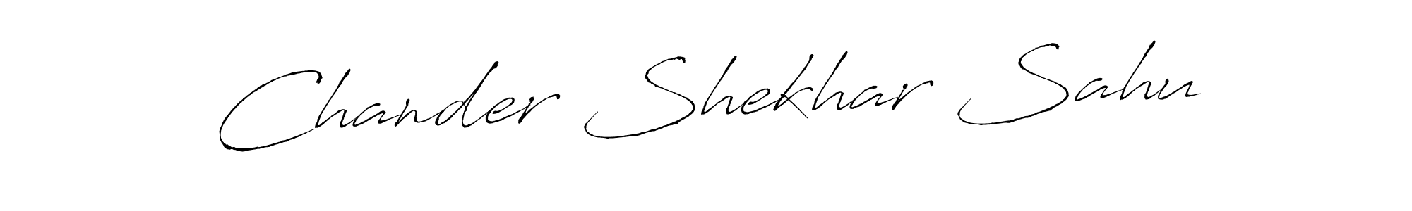 Chander Shekhar Sahu stylish signature style. Best Handwritten Sign (Antro_Vectra) for my name. Handwritten Signature Collection Ideas for my name Chander Shekhar Sahu. Chander Shekhar Sahu signature style 6 images and pictures png