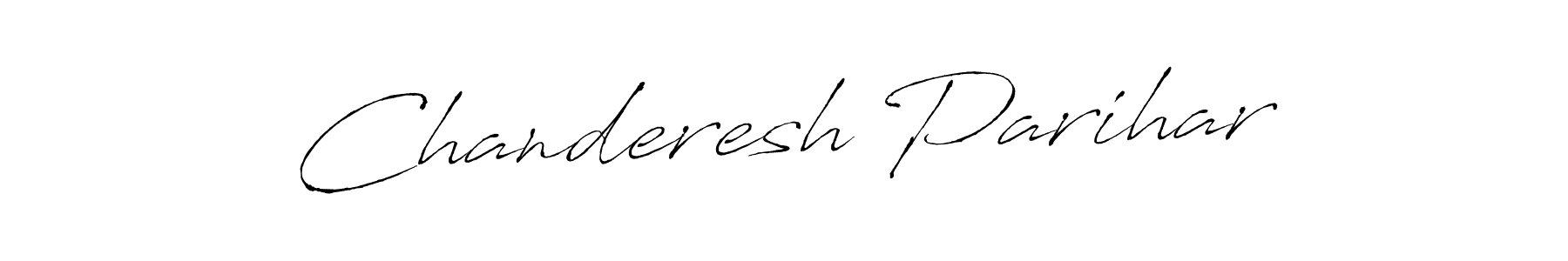 How to make Chanderesh Parihar signature? Antro_Vectra is a professional autograph style. Create handwritten signature for Chanderesh Parihar name. Chanderesh Parihar signature style 6 images and pictures png
