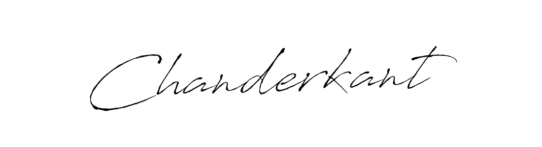 How to make Chanderkant name signature. Use Antro_Vectra style for creating short signs online. This is the latest handwritten sign. Chanderkant signature style 6 images and pictures png