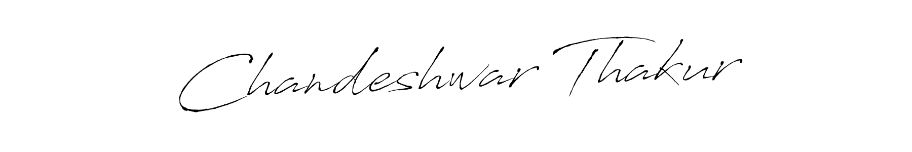 Design your own signature with our free online signature maker. With this signature software, you can create a handwritten (Antro_Vectra) signature for name Chandeshwar Thakur. Chandeshwar Thakur signature style 6 images and pictures png