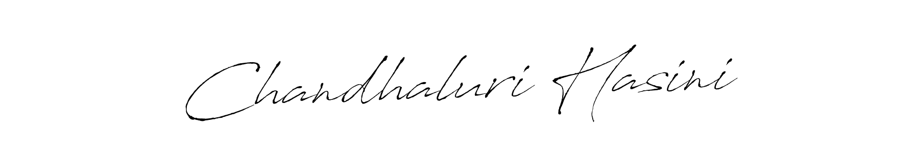 Chandhaluri Hasini stylish signature style. Best Handwritten Sign (Antro_Vectra) for my name. Handwritten Signature Collection Ideas for my name Chandhaluri Hasini. Chandhaluri Hasini signature style 6 images and pictures png