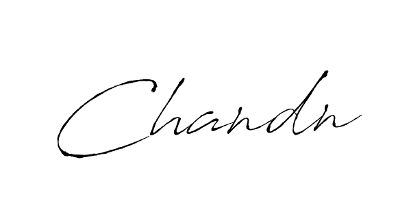 You should practise on your own different ways (Antro_Vectra) to write your name (Chandn) in signature. don't let someone else do it for you. Chandn signature style 6 images and pictures png