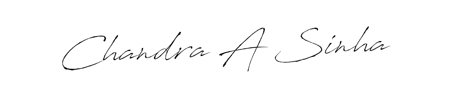 Use a signature maker to create a handwritten signature online. With this signature software, you can design (Antro_Vectra) your own signature for name Chandra A Sinha. Chandra A Sinha signature style 6 images and pictures png