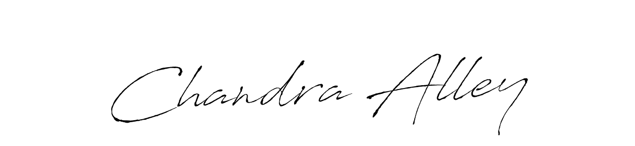 Use a signature maker to create a handwritten signature online. With this signature software, you can design (Antro_Vectra) your own signature for name Chandra Alley. Chandra Alley signature style 6 images and pictures png