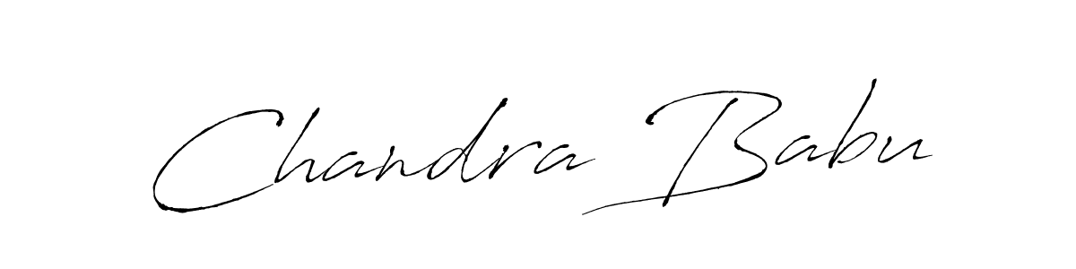 How to make Chandra Babu name signature. Use Antro_Vectra style for creating short signs online. This is the latest handwritten sign. Chandra Babu signature style 6 images and pictures png
