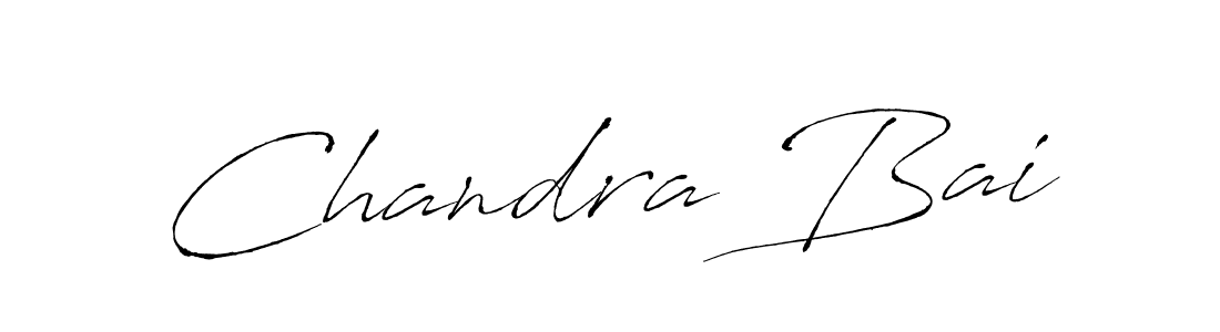 You should practise on your own different ways (Antro_Vectra) to write your name (Chandra Bai) in signature. don't let someone else do it for you. Chandra Bai signature style 6 images and pictures png