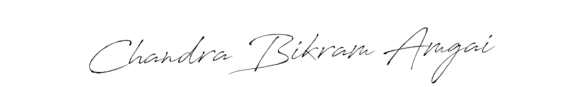 Antro_Vectra is a professional signature style that is perfect for those who want to add a touch of class to their signature. It is also a great choice for those who want to make their signature more unique. Get Chandra Bikram Amgai name to fancy signature for free. Chandra Bikram Amgai signature style 6 images and pictures png