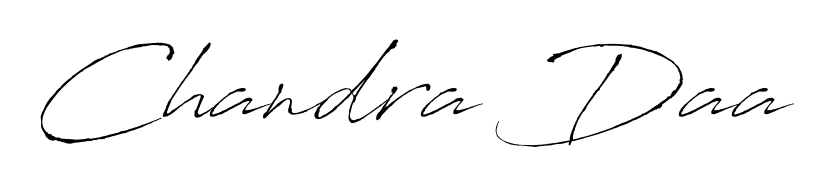 Create a beautiful signature design for name Chandra Daa. With this signature (Antro_Vectra) fonts, you can make a handwritten signature for free. Chandra Daa signature style 6 images and pictures png