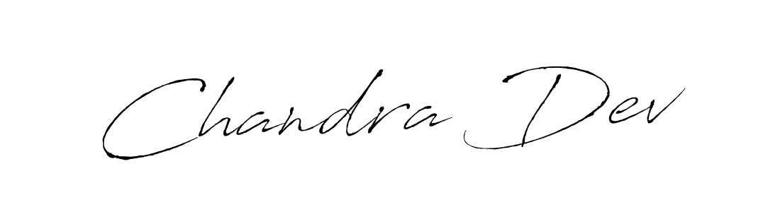 Create a beautiful signature design for name Chandra Dev. With this signature (Antro_Vectra) fonts, you can make a handwritten signature for free. Chandra Dev signature style 6 images and pictures png