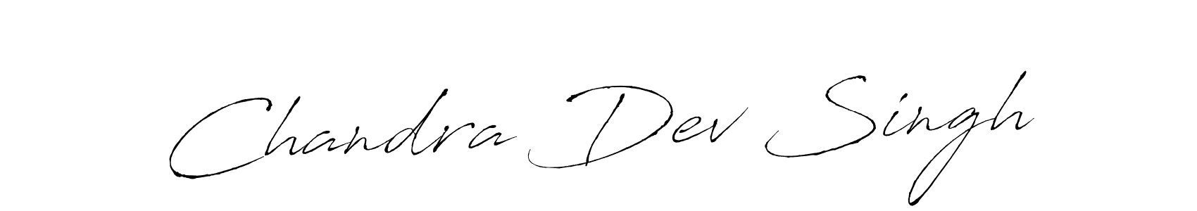 Use a signature maker to create a handwritten signature online. With this signature software, you can design (Antro_Vectra) your own signature for name Chandra Dev Singh. Chandra Dev Singh signature style 6 images and pictures png