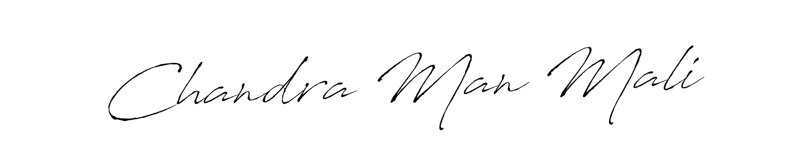 Use a signature maker to create a handwritten signature online. With this signature software, you can design (Antro_Vectra) your own signature for name Chandra Man Mali. Chandra Man Mali signature style 6 images and pictures png