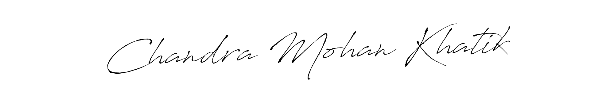 Here are the top 10 professional signature styles for the name Chandra Mohan Khatik. These are the best autograph styles you can use for your name. Chandra Mohan Khatik signature style 6 images and pictures png