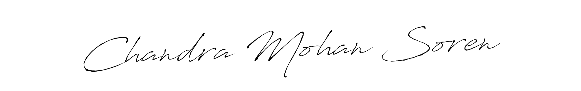 You should practise on your own different ways (Antro_Vectra) to write your name (Chandra Mohan Soren) in signature. don't let someone else do it for you. Chandra Mohan Soren signature style 6 images and pictures png