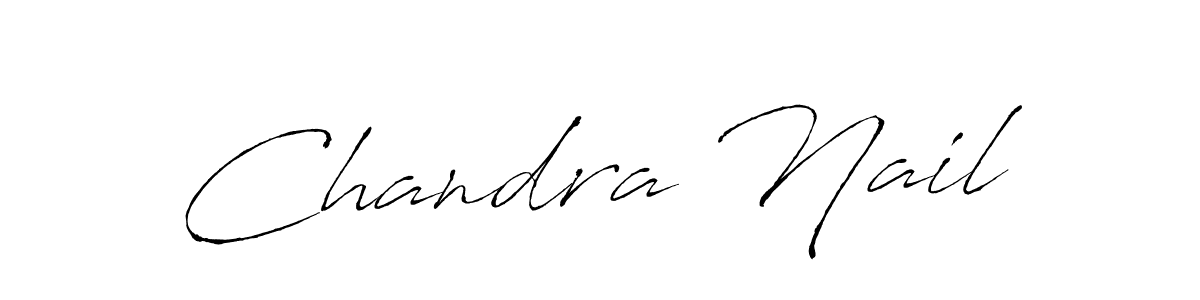 How to make Chandra Nail signature? Antro_Vectra is a professional autograph style. Create handwritten signature for Chandra Nail name. Chandra Nail signature style 6 images and pictures png