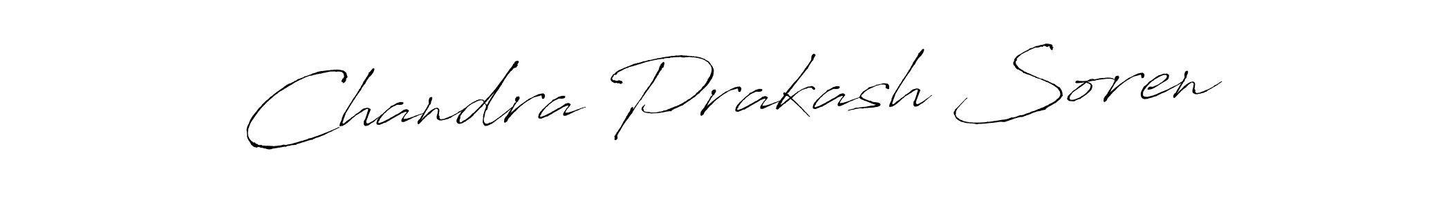 Make a short Chandra Prakash Soren signature style. Manage your documents anywhere anytime using Antro_Vectra. Create and add eSignatures, submit forms, share and send files easily. Chandra Prakash Soren signature style 6 images and pictures png