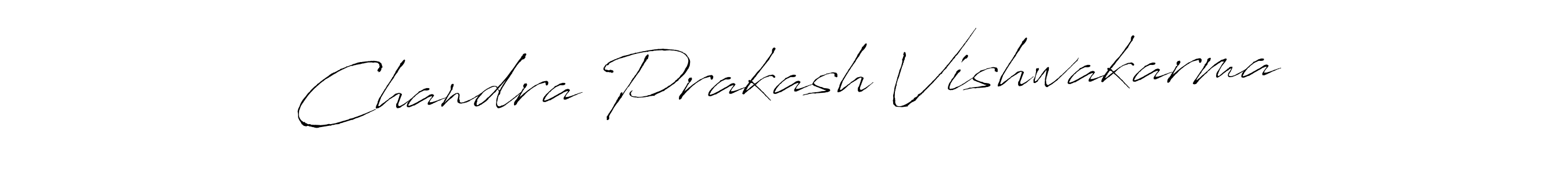 Also we have Chandra Prakash Vishwakarma name is the best signature style. Create professional handwritten signature collection using Antro_Vectra autograph style. Chandra Prakash Vishwakarma signature style 6 images and pictures png