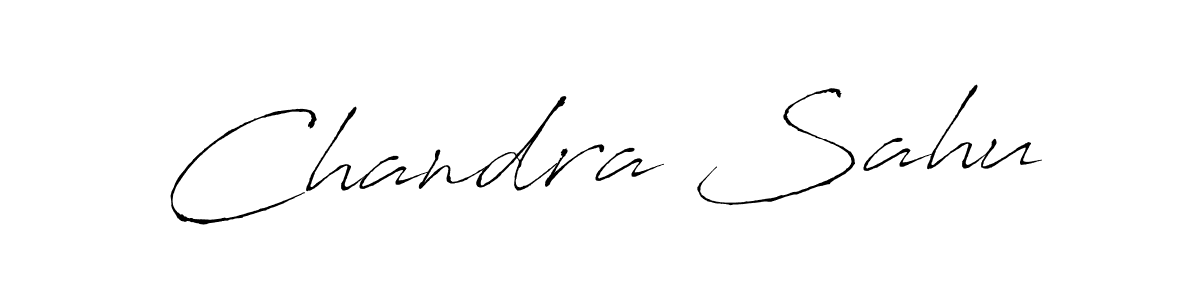 How to make Chandra Sahu name signature. Use Antro_Vectra style for creating short signs online. This is the latest handwritten sign. Chandra Sahu signature style 6 images and pictures png