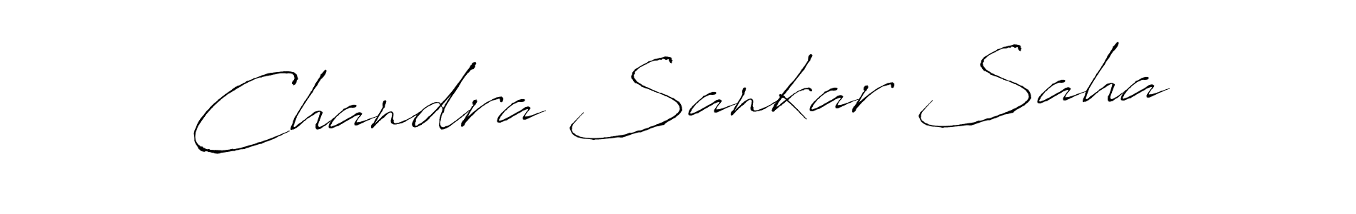 Create a beautiful signature design for name Chandra Sankar Saha. With this signature (Antro_Vectra) fonts, you can make a handwritten signature for free. Chandra Sankar Saha signature style 6 images and pictures png
