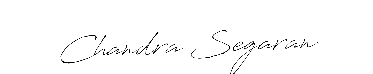 Chandra Segaran stylish signature style. Best Handwritten Sign (Antro_Vectra) for my name. Handwritten Signature Collection Ideas for my name Chandra Segaran. Chandra Segaran signature style 6 images and pictures png