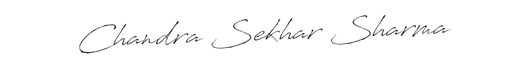 Use a signature maker to create a handwritten signature online. With this signature software, you can design (Antro_Vectra) your own signature for name Chandra Sekhar Sharma. Chandra Sekhar Sharma signature style 6 images and pictures png