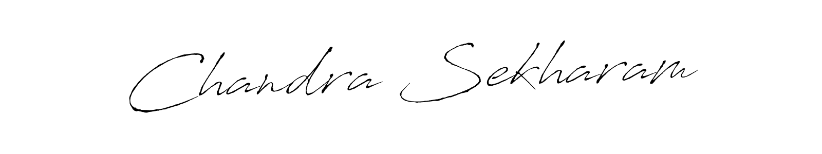 Chandra Sekharam stylish signature style. Best Handwritten Sign (Antro_Vectra) for my name. Handwritten Signature Collection Ideas for my name Chandra Sekharam. Chandra Sekharam signature style 6 images and pictures png