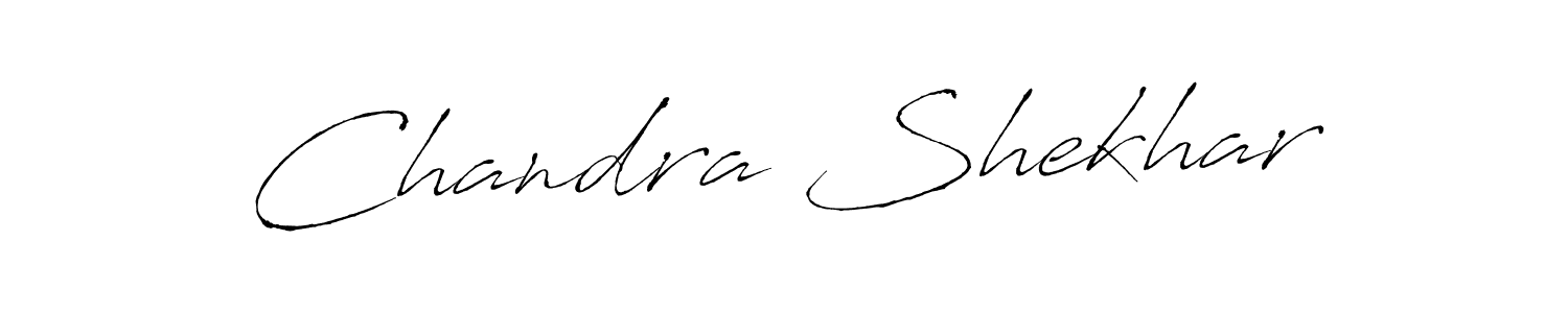 Create a beautiful signature design for name Chandra Shekhar. With this signature (Antro_Vectra) fonts, you can make a handwritten signature for free. Chandra Shekhar signature style 6 images and pictures png