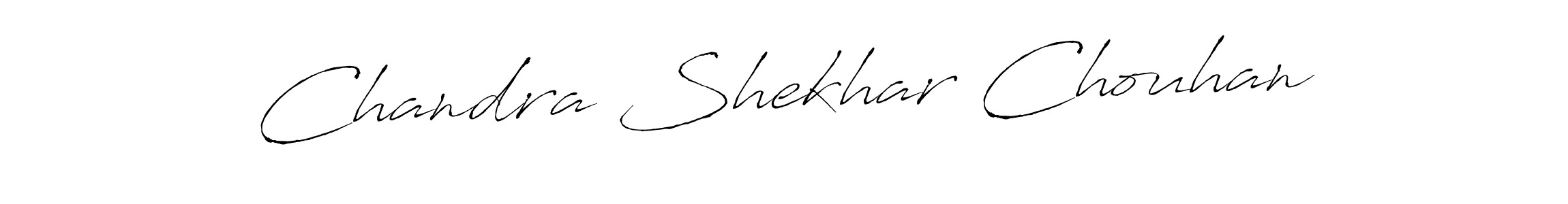 How to make Chandra Shekhar Chouhan signature? Antro_Vectra is a professional autograph style. Create handwritten signature for Chandra Shekhar Chouhan name. Chandra Shekhar Chouhan signature style 6 images and pictures png