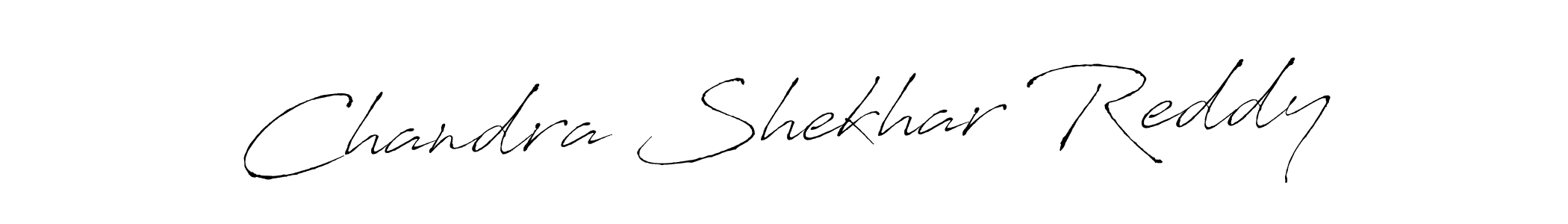 Design your own signature with our free online signature maker. With this signature software, you can create a handwritten (Antro_Vectra) signature for name Chandra Shekhar Reddy. Chandra Shekhar Reddy signature style 6 images and pictures png