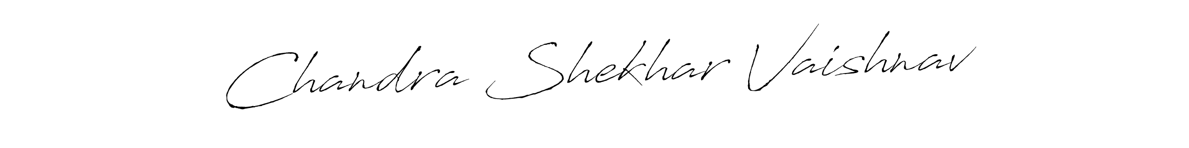 Chandra Shekhar Vaishnav stylish signature style. Best Handwritten Sign (Antro_Vectra) for my name. Handwritten Signature Collection Ideas for my name Chandra Shekhar Vaishnav. Chandra Shekhar Vaishnav signature style 6 images and pictures png