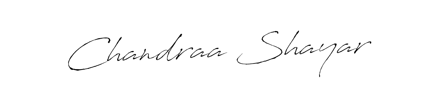 Once you've used our free online signature maker to create your best signature Antro_Vectra style, it's time to enjoy all of the benefits that Chandraa Shayar name signing documents. Chandraa Shayar signature style 6 images and pictures png