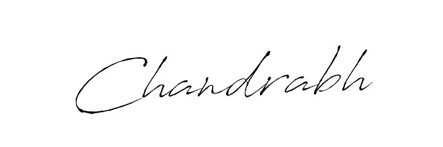 Use a signature maker to create a handwritten signature online. With this signature software, you can design (Antro_Vectra) your own signature for name Chandrabh. Chandrabh signature style 6 images and pictures png