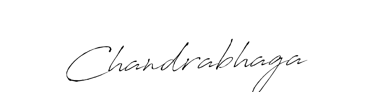 How to make Chandrabhaga name signature. Use Antro_Vectra style for creating short signs online. This is the latest handwritten sign. Chandrabhaga signature style 6 images and pictures png