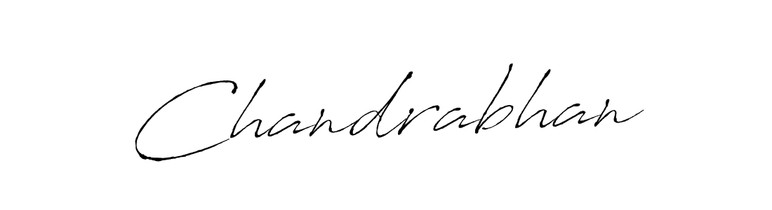 Create a beautiful signature design for name Chandrabhan. With this signature (Antro_Vectra) fonts, you can make a handwritten signature for free. Chandrabhan signature style 6 images and pictures png