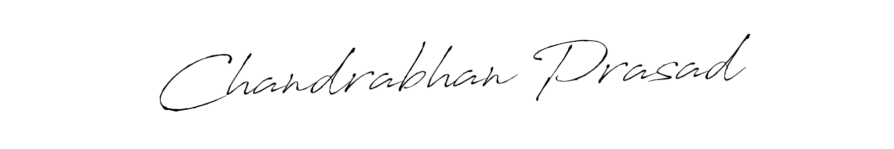 How to make Chandrabhan Prasad name signature. Use Antro_Vectra style for creating short signs online. This is the latest handwritten sign. Chandrabhan Prasad signature style 6 images and pictures png