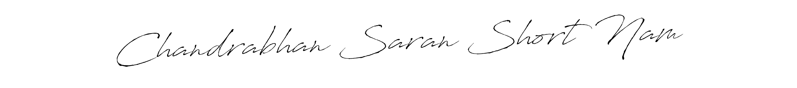 Make a beautiful signature design for name Chandrabhan Saran Short Nam. With this signature (Antro_Vectra) style, you can create a handwritten signature for free. Chandrabhan Saran Short Nam signature style 6 images and pictures png
