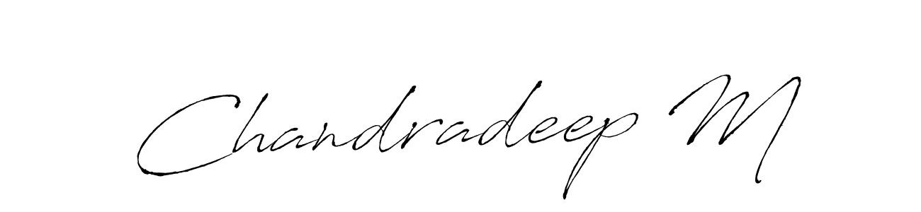 How to Draw Chandradeep M signature style? Antro_Vectra is a latest design signature styles for name Chandradeep M. Chandradeep M signature style 6 images and pictures png
