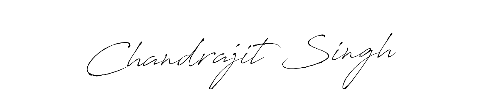 Design your own signature with our free online signature maker. With this signature software, you can create a handwritten (Antro_Vectra) signature for name Chandrajit Singh. Chandrajit Singh signature style 6 images and pictures png
