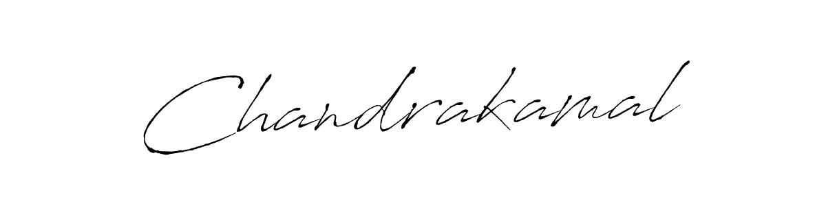 Create a beautiful signature design for name Chandrakamal. With this signature (Antro_Vectra) fonts, you can make a handwritten signature for free. Chandrakamal signature style 6 images and pictures png