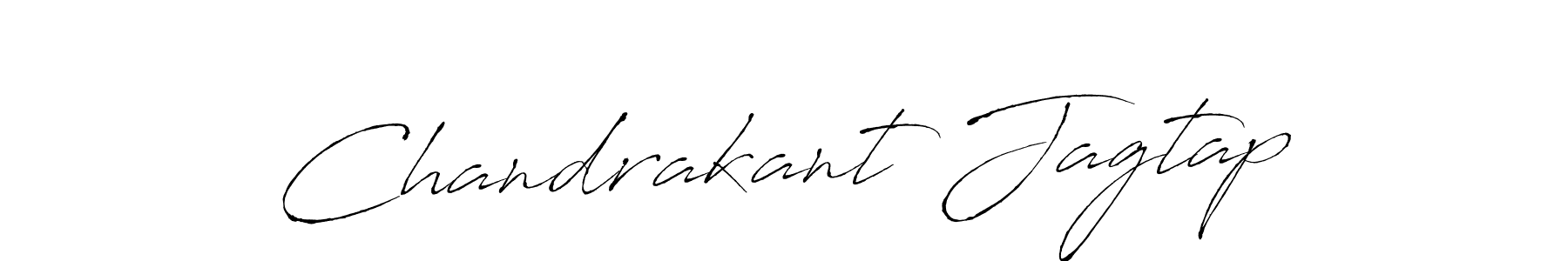 Make a beautiful signature design for name Chandrakant Jagtap. With this signature (Antro_Vectra) style, you can create a handwritten signature for free. Chandrakant Jagtap signature style 6 images and pictures png