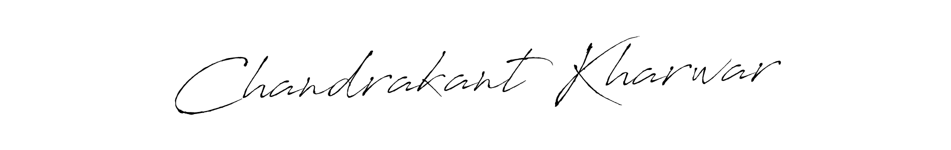 The best way (Antro_Vectra) to make a short signature is to pick only two or three words in your name. The name Chandrakant Kharwar include a total of six letters. For converting this name. Chandrakant Kharwar signature style 6 images and pictures png