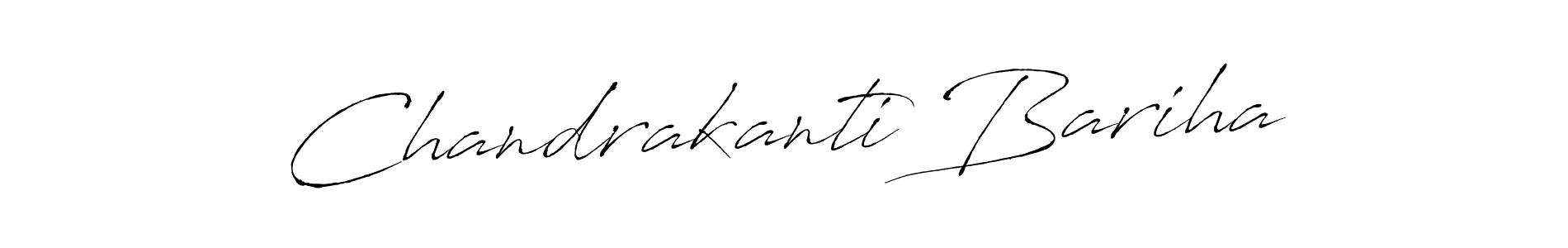 Design your own signature with our free online signature maker. With this signature software, you can create a handwritten (Antro_Vectra) signature for name Chandrakanti Bariha. Chandrakanti Bariha signature style 6 images and pictures png