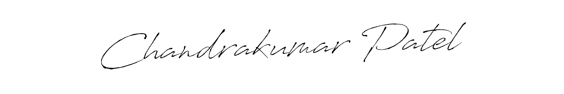 How to make Chandrakumar Patel signature? Antro_Vectra is a professional autograph style. Create handwritten signature for Chandrakumar Patel name. Chandrakumar Patel signature style 6 images and pictures png