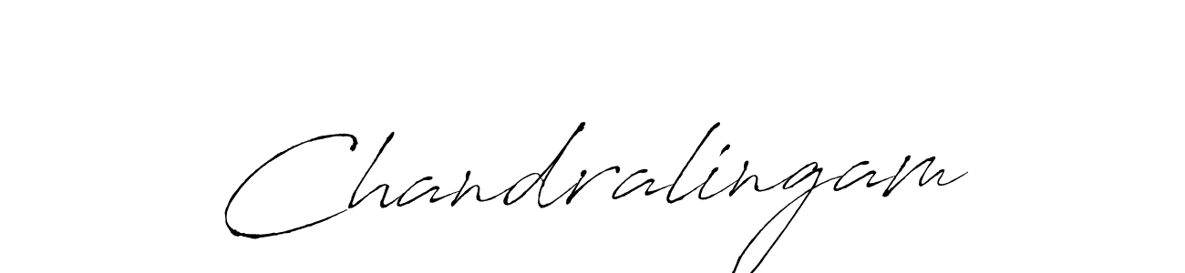 Make a beautiful signature design for name Chandralingam. With this signature (Antro_Vectra) style, you can create a handwritten signature for free. Chandralingam signature style 6 images and pictures png