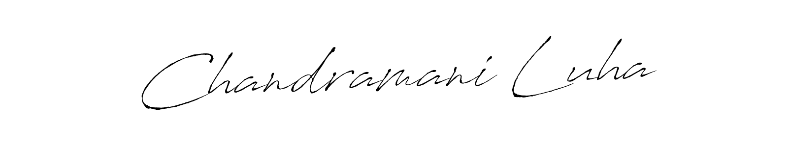 Make a short Chandramani Luha signature style. Manage your documents anywhere anytime using Antro_Vectra. Create and add eSignatures, submit forms, share and send files easily. Chandramani Luha signature style 6 images and pictures png