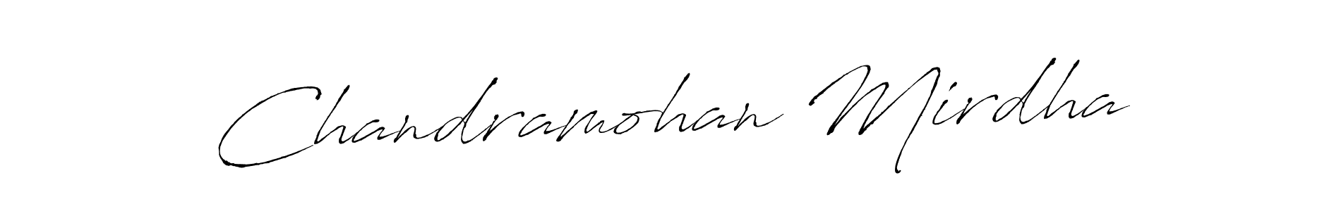 Once you've used our free online signature maker to create your best signature Antro_Vectra style, it's time to enjoy all of the benefits that Chandramohan Mirdha name signing documents. Chandramohan Mirdha signature style 6 images and pictures png