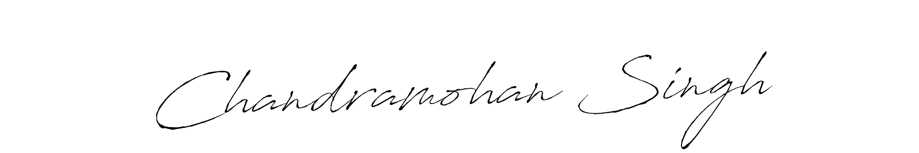 You should practise on your own different ways (Antro_Vectra) to write your name (Chandramohan Singh) in signature. don't let someone else do it for you. Chandramohan Singh signature style 6 images and pictures png