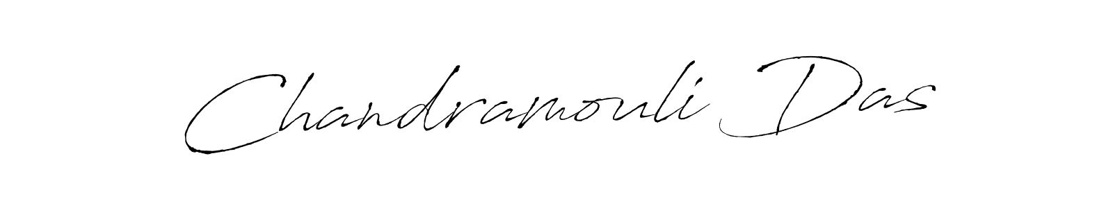 How to make Chandramouli Das signature? Antro_Vectra is a professional autograph style. Create handwritten signature for Chandramouli Das name. Chandramouli Das signature style 6 images and pictures png