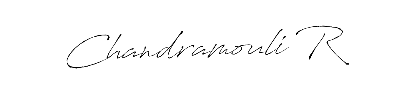 Use a signature maker to create a handwritten signature online. With this signature software, you can design (Antro_Vectra) your own signature for name Chandramouli R. Chandramouli R signature style 6 images and pictures png