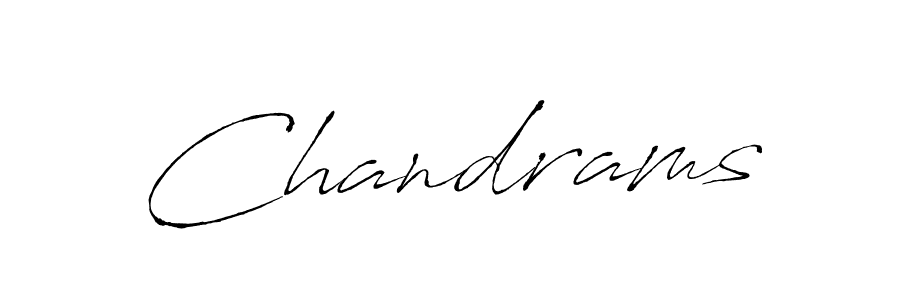 You can use this online signature creator to create a handwritten signature for the name Chandrams. This is the best online autograph maker. Chandrams signature style 6 images and pictures png